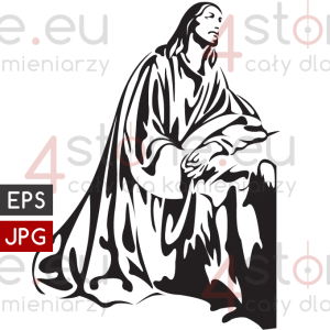 Jezus modli się w ogrodzie oliwnym